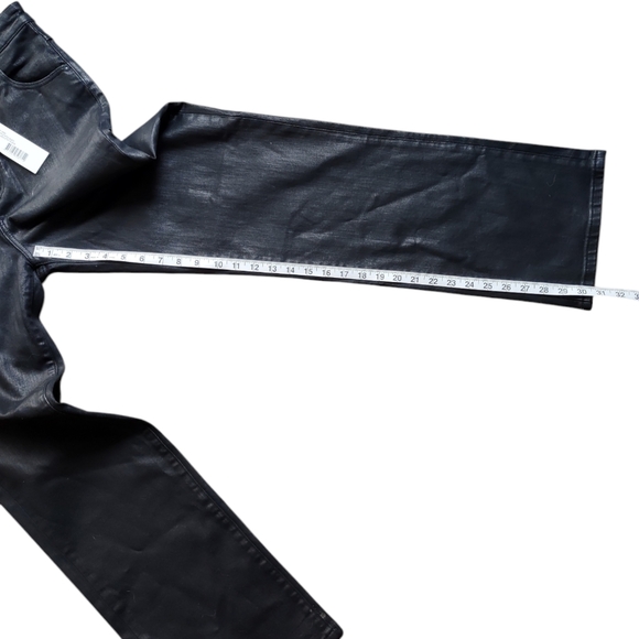 Rolla's Heidi Loose Jeans Coated Black NWT - Picture 15 of 16